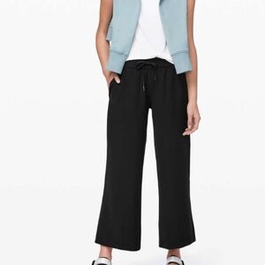 lululemon athletica Black Wide Leg Pants